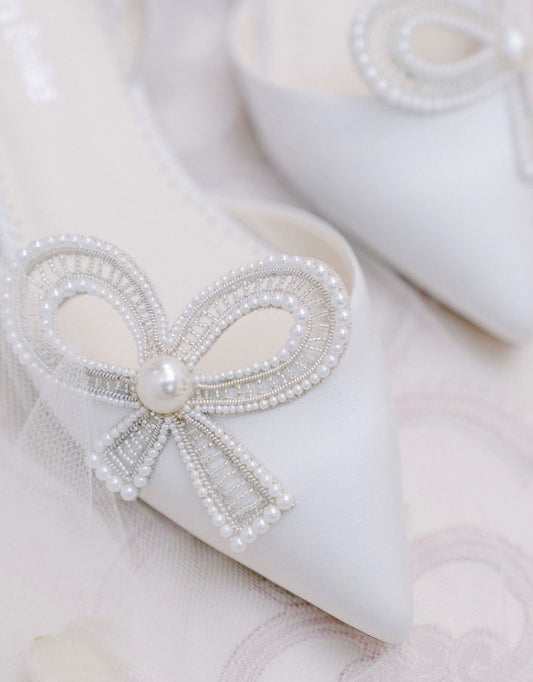 KAYLA - Ivory Wedding Shoes