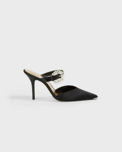 Dazzel Embellishment Buckle Mule